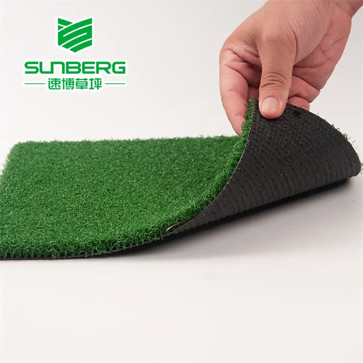 Sunberg דשא משלוח מדגם מקובל קריקט מחצלת סינטטי מגרש כדורגל דשא דשא מלאכותי שטיח חיצוני