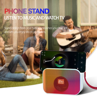 Speaker BT nirkabel Mini portabel luar ruangan pengeras suara mobil sistem Audio Subwoofer modis mendukung TF/pemutaran USB