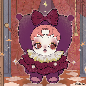 Nuevo Juguete de Peluche Original de la Serie Flora el Fantasma de la Ópera de Playful Mart, Caja Sorpresa de 6 Piezas con Rostro de Vinilo para Regalo - Product Image 5