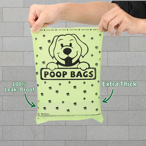 Sacs promotionnels biodégradables pour excréments d'animaux en PLA (amidon de maïs) pour ramassage de crottes de chien - Product Image 3