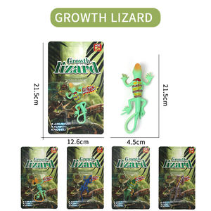 Jouets créatifs de simulation animale OEM d'usine : Dinosaures et lézards qui s'agrandissent dans l'eau – Amusement garanti pour les enfants, excellent cadeau - Product Image 4