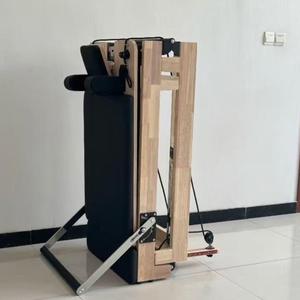 Máquina Reformer de Yoga Comercial Plegable de Roble VT-WD, Equipo Profesional Personalizado para Ejercicio de Core, Venta Caliente de Fábrica con Certificación CE - Product Image 2