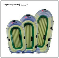 Bateau pneumatique Yingtai YT-099 de 1,2 mm d'épaisseur en PVC écologique compatible avec les moteurs ; Dinghy de pêche pour 4 personnes, idéal pour la dérive