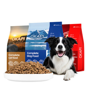 Comida para perros sin granos de carne real con tratamiento liofilizado, muchos tamaños, fabricante ODM/OEM - Product Image 1