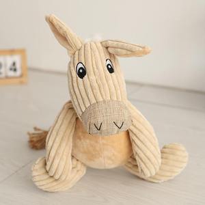 Eco-Friendly <b>Animal</b>-Shaped Dog Squeaky Toys Fashion Bite-Resistant Pet Plush Toy Fluffy Soft Pet <b>Stuffed</b> Toy - Product Image 2