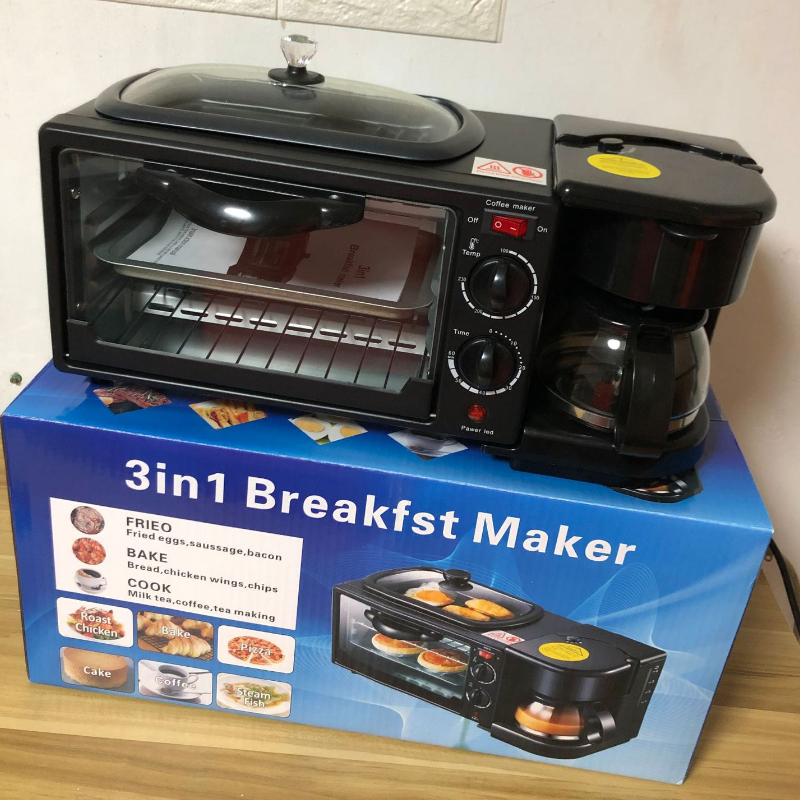 Ln stock 3 In 1 Food Three One Makers Foshan 5 4 3In1 3In Breakfast Maker Machine