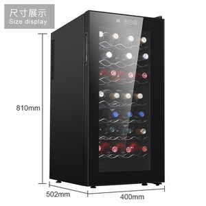 <span class=keywords><strong>32</strong></span> bottiglie di vino <span class=keywords><strong>a</strong></span> temperatura costante refrigeratore di vino soggiorno uso casa supporto vino rosso armadietto sigari fabbrica vendita diretta - Product Image 2
