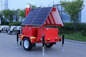 24/7リモートコントロールソーラーモバイル監視トレーラーCCTV監視システム製品 - Product Image 5