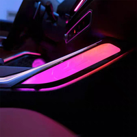Lumière de commande centrale en cristal pour BMW Séries 2, 3, 4, M3, M4, G20, G21, G22, G23, G26, G42, I3, I4, G22, G80, G82, G83 – Amélioration de l'éclairage intérieur de voiture