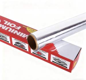 L'usine fournit de grands rouleaux de papier aluminium ménager de 40 centimètres de large, 100 mètres de long, dans un emballage économique. - Product Image 2