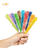 Multicolour Rock Sugar Crystal Gummy Candy for Birthdays Weddings Fruity Flavour Halal Bulk Hard Candy High-quality