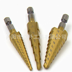 Mr <b>Drill</b> Inch <b>Step</b> <b>Drill</b> Bit 3/16-1/2 Hex Shank Steel Drilling Multi Purpose Tool - Product Image 4