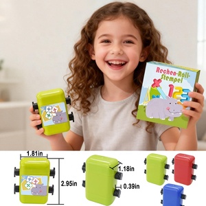 Tampon encreur auto-adhésif de haute qualité parfumé pour enfants, tampon d'assistance scolaire, tampon en caoutchouc avec logo pour l'école - Product Image 6