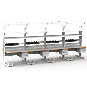 Scrivania di riparazione del computer ESD del banco da lavoro Detall con certificazione CE in vendita - Product Image 2