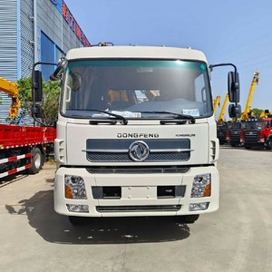 รถเครนติดรถบรรทุกแบบพับได้ DONGFENG รุ่นใหม่ เครื่องยนต์ดีเซล Euro2 ขับเคลื่อน 4x2 เกียร์ธรรมดา - Product Image 2