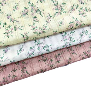 Vestidos de Tela Estampada 100% Algodón Peinado, Nueva Colección Primavera Verano, Estampados Florales Frescos y Delicados para Mujeres, Niños y Niñas - Product Image 1