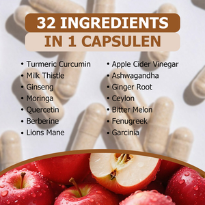 Cápsulas de Vinagre de Sidra de Manzana Directas de Fábrica con Vinagre de Sidra de Manzana que Ayudan a Estimular las Enzimas Digestivas, Cápsulas para una Piel Saludable - Product Image 5