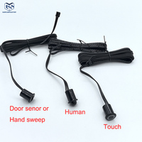 Nouvel interrupteur tactile à détecteur de mouvement intérieur amovible pour portes de placards et armoires