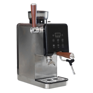 Wholesale Compact Espresso Semi-<b>Automatic</b> <b>Machine</b> Adjustable Grind Thickness for Home and Small Cafe Espresso <b>Coffee</b> <b>Machine</b> 3in - Product Image 1