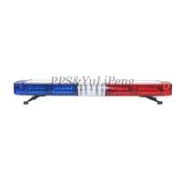 Lampu Strobo LED Merah Biru Super Baru untuk Atap Mobil, Lampu Peringatan Darurat dengan Sirine dan Speaker untuk Ambulans, Lampu Keamanan Publik