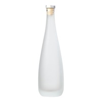 Bouteilles en verre vides de 330ml 500ml pour boissons alcoolisées boissons gazeuses bouteille de vin en verre d'eau minérale française evian pour boisson