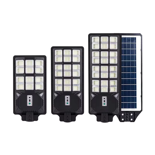 Street Solar Lights 1000w Ip67 Rating Outdoor Integrated Solar Pathway Lights Set Retractable Street Lamp Human Body Sensing