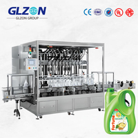 Máquina Llenadora de Botellas Totalmente Automática, Proveedores de Máquinas Llenadoras de Líquidos para Productos Químicos, Aceite, Detergente