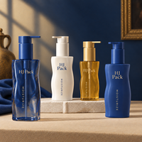 En stock, nouvelle bouteille à pompe en PET de 100 ml, 150 ml, 200 ml, 250 ml, pour lotion cosmétique, lait corporel, emballage pour soins de la peau, bouteille vide