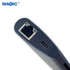 Nuevo diseño tipo <span class=keywords><strong>C</strong></span> USB3.0 3x estación de acoplamiento multipuerto 4K para HDMI 1000Mps <span class=keywords><strong>Ethernet</strong></span> 100W PD <span class=keywords><strong>Hub</strong></span> con 8 1 <span class=keywords><strong>Usb</strong></span> <span class=keywords><strong>C</strong></span> caja de embalaje - Product Image 4