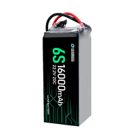 Batterie de recharge au lithium-ion 44000mAh 16000mAh 6S/12S/14S 22.2V batterie Li-ion à semi-conducteurs pour drones agricoles