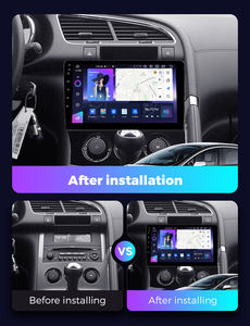 Navifly NF Android autoradio 4g lte 8core qled écran tactile pour <span class=keywords><strong>Peugeot</strong></span> 3008 2009-2015 360 caméra ventilateur de refroidissement commande vocale - Product Image 5