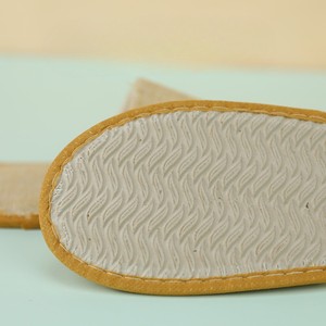 Chausson d'hôtel écologique en lin jetable biodégradable recyclable doux et portable Commodités d'hôtel pour Airbnb - Product Image 2