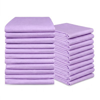 Vente en gros direct usine de tapis d'apprentissage jetables pour animaux de compagnie, épaissis et absorbants, pour chiens et chiots de type Teddy, en non-tissé, SAPPE, papier et fibres.