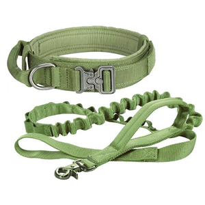Juego de Arnés Táctico de Entrenamiento Ajustable, <span class=keywords><strong>Collar</strong></span> y Correa para Perro, Fuerte y de Alta Resistencia, Personalizado, Arnés y Correa para Perro con <span class=keywords><strong>Collar</strong></span> - Product Image 3
