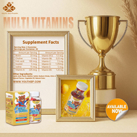Gommes multivitaminées pour adolescents : soutien immunitaire et santé osseuse – Complément alimentaire prêt à expédier – 60 gommes