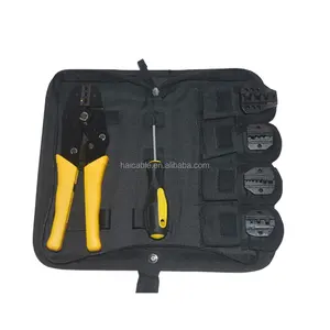 LXK-30JN Insulated Terminal Wire Tools Hardware Assorted Ratchet Crimping Tool Set
