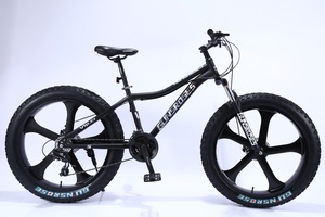 Sepeda Gunung <span class=keywords><strong>Viper</strong></span> Ban Tebal Rangka Baja Karbon untuk Dewasa, Sepeda Off Road untuk Berkendara di Lapangan Salju - Product Image 3