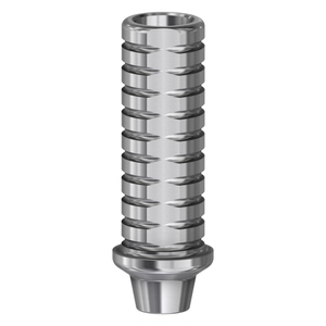 Prothèse temporaire pour système d'implant dentaire en alliage de titane, hexagone interne, anodisé or jaune - Product Image 3