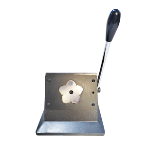 Aimant de réfrigérateur manuel en forme d'étoile faisant le kit de machines de fabrication de boutons de machine avec coupe-papier et consommables - Product Image 5