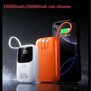 แบตสำรองขนาดเล็ก10000มิลลิแอมป์ต่อชั่<span class=keywords><strong>ว</strong></span>โมง22.5<span class=keywords><strong>ว</strong></span>ัตต์20<span class=keywords><strong>ว</strong></span>ัตต์พร้อมสายเคเบิล Type-C <span class=keywords><strong>แบบ</strong></span>พกพา<span class=keywords><strong>ปลั๊ก</strong></span>ของข<span class=keywords><strong>ว</strong></span>ัญคริสต์มาส3C เดินทางกลางแจ้ง - Product Image 5