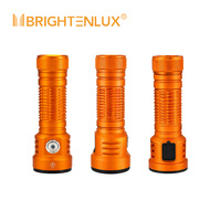 Linterna Táctica Compacta OEM 2000LM, 8 LED Recargables Tipo-C, Linterna de Aluminio 18650 con Luz Estroboscópica para Caza y Uso Diario