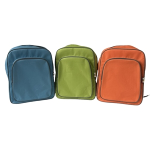 Zaino Termico di Lusso Tinta Unita 36x28x9 Morbido Moderno per Picnic all'Aperto Borsa per Vino Refrigerante Colori Assortiti - Product Image 1