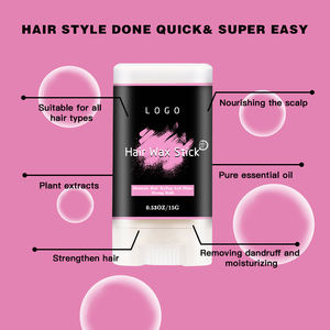 แท่งขี้ผึ้งขนาดเล็กสำหรับผมชุดวิกผมเจลขนาดเดินทางสำหรับผมฉลากส่วนตัว - Product Image 6