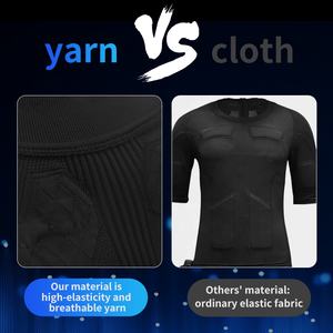 Combinaison d'entraînement EMS contrôlée par l'application Combinaison de puissance intelligente EMS pour la tonification musculaire et l'entraînement physique à domicile - Product Image 6