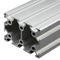 Rak Mesin Mekanik Profil Aluminium Tugas Berat 6090, Pagar Pengaman, Braket Meja Kerja, Ekstrusi Paduan Aluminium Industri