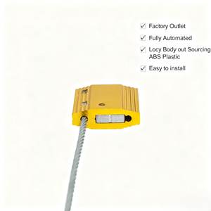 ซีลสายเคเบิล HS-CS 3002 ABS พร้อมเคลือบพลาสติก ซีลสายโลหะความปลอดภัยสูง พร้อมป้าย - Product Image 6