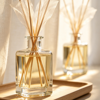 Diffuseur de parfum d'ambiance à bâtonnets, huile essentielle naturelle parfumée, 50 ml, désodorisant