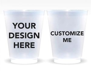 Vasos Personalizados Impermeables para Estadios con Iniciales para Bodas, Promociones y Eventos Escolares - Product Image 3