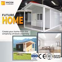 Cabane d'invités de jardin avec options de zonage intérieur, toit en pente panoramique en verre, fabriquée en usine pour accueillir famille et amis, maison en forme de A