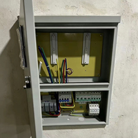 Boîtier de distribution assemblé sur mesure en acier galvanisé pour raccordement au réseau basse tension (LV) - Armoire photovoltaïque connectée au réseau